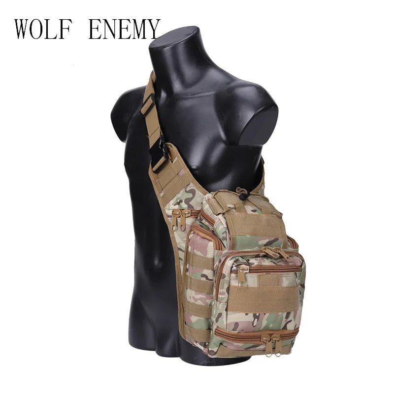 Grand sac à dos à bandoulière de chasse - Idéal pour la détection de métaux et les activités en plein air - Sac à dos - L'atelier du détectoriste