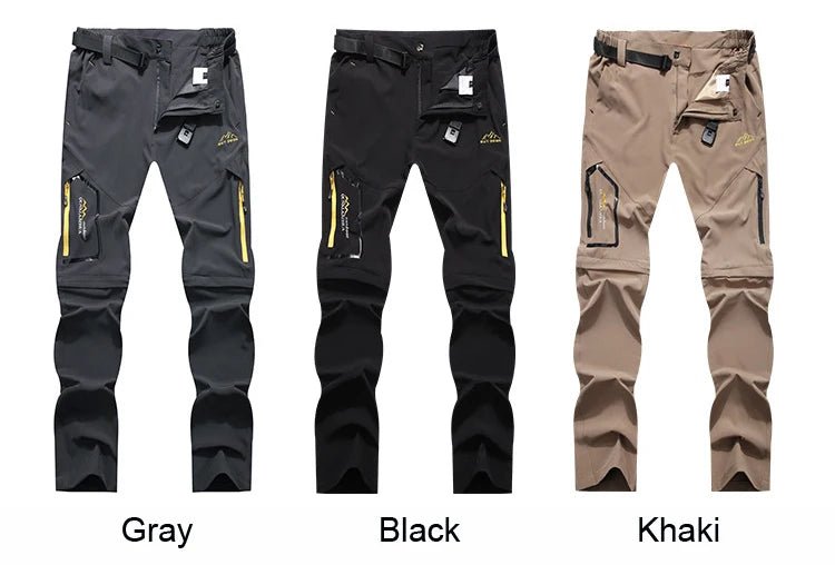 Pantalon convertible – Randonnée, détection et trekking | Étanche, respirant et séchage rapide - Pantalons - L'atelier du détectoriste