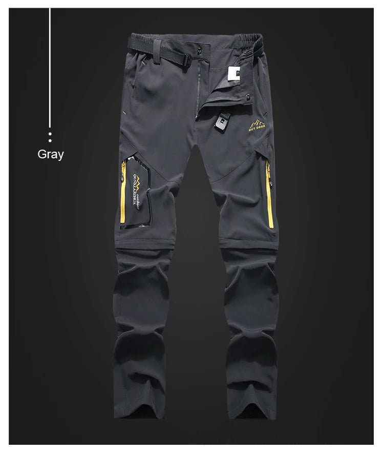 Pantalon convertible – Randonnée, détection et trekking | Étanche, respirant et séchage rapide - Pantalons - L'atelier du détectoriste