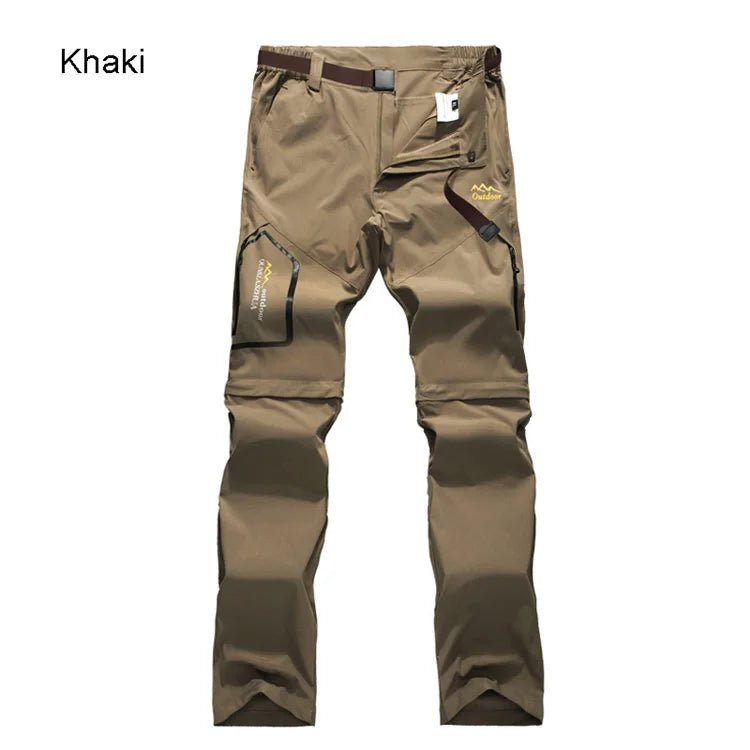 Pantalon convertible – Randonnée, détection et trekking | Étanche, respirant et séchage rapide - Pantalons - L'atelier du détectoriste