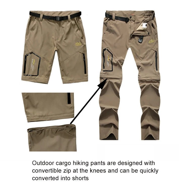 Pantalon convertible – Randonnée, détection et trekking | Étanche, respirant et séchage rapide - Pantalons - L'atelier du détectoriste