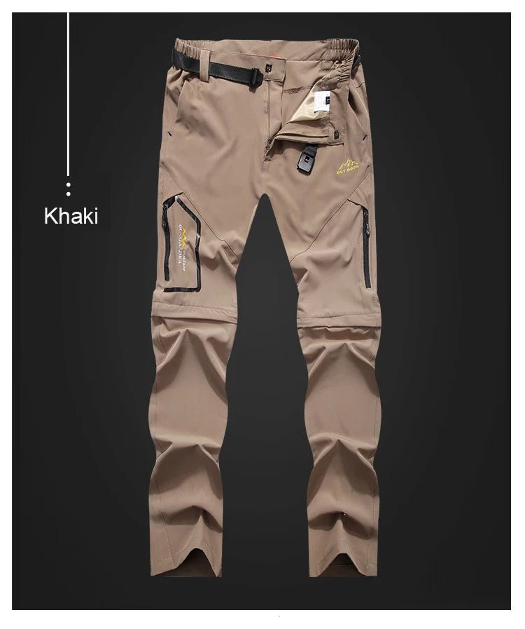 Pantalon convertible – Randonnée, détection et trekking | Étanche, respirant et séchage rapide - Pantalons - L'atelier du détectoriste