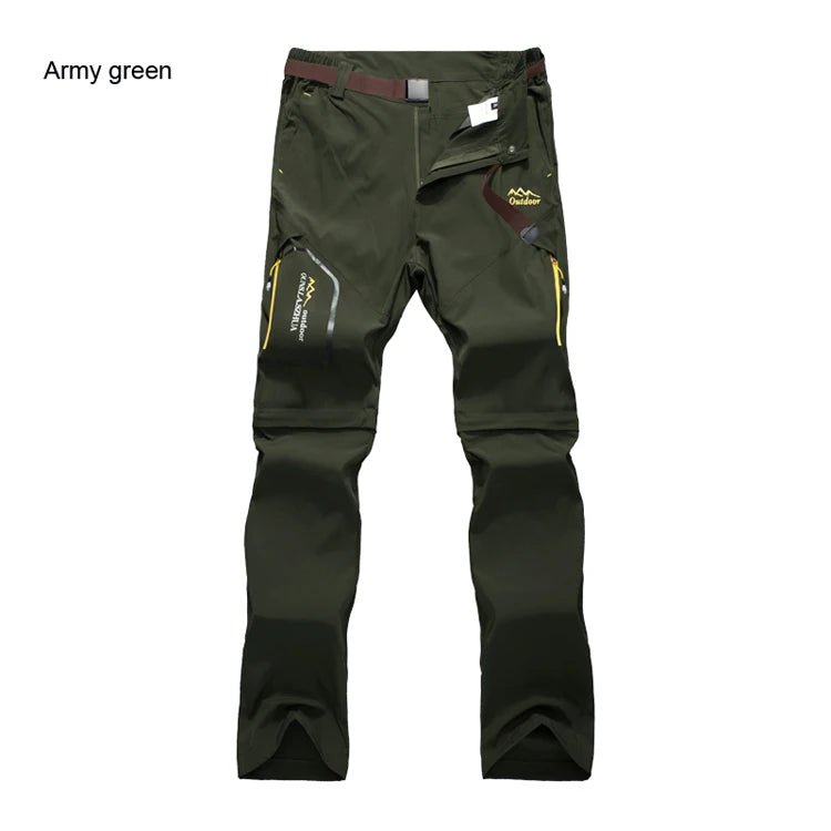Pantalon convertible – Randonnée, détection et trekking | Étanche, respirant et séchage rapide - Pantalons - L'atelier du détectoriste