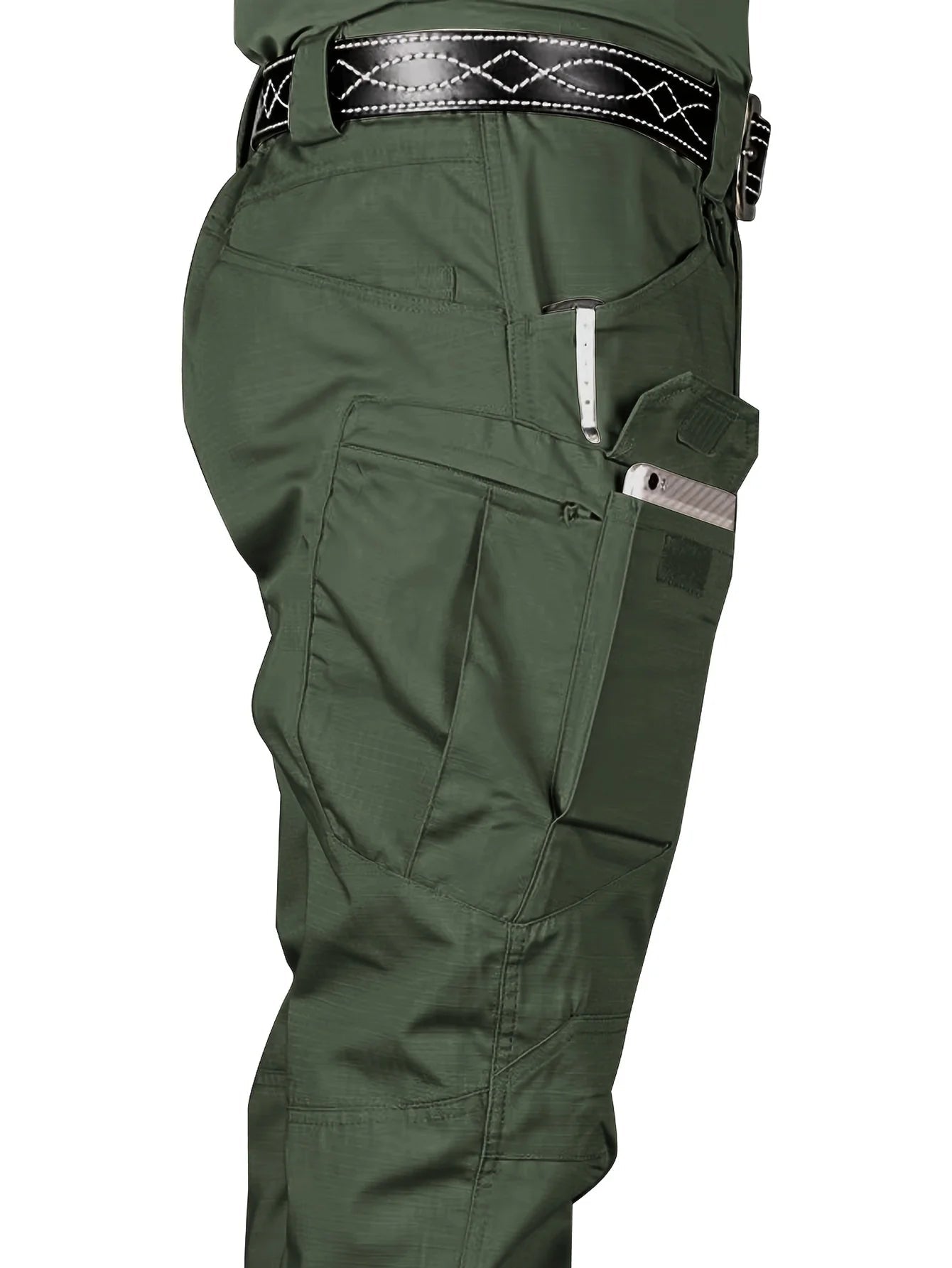Pantalon tactique multifonction homme – Déperlant et résistant pour randonnée et détection - Pantalons - L'atelier du détectoriste