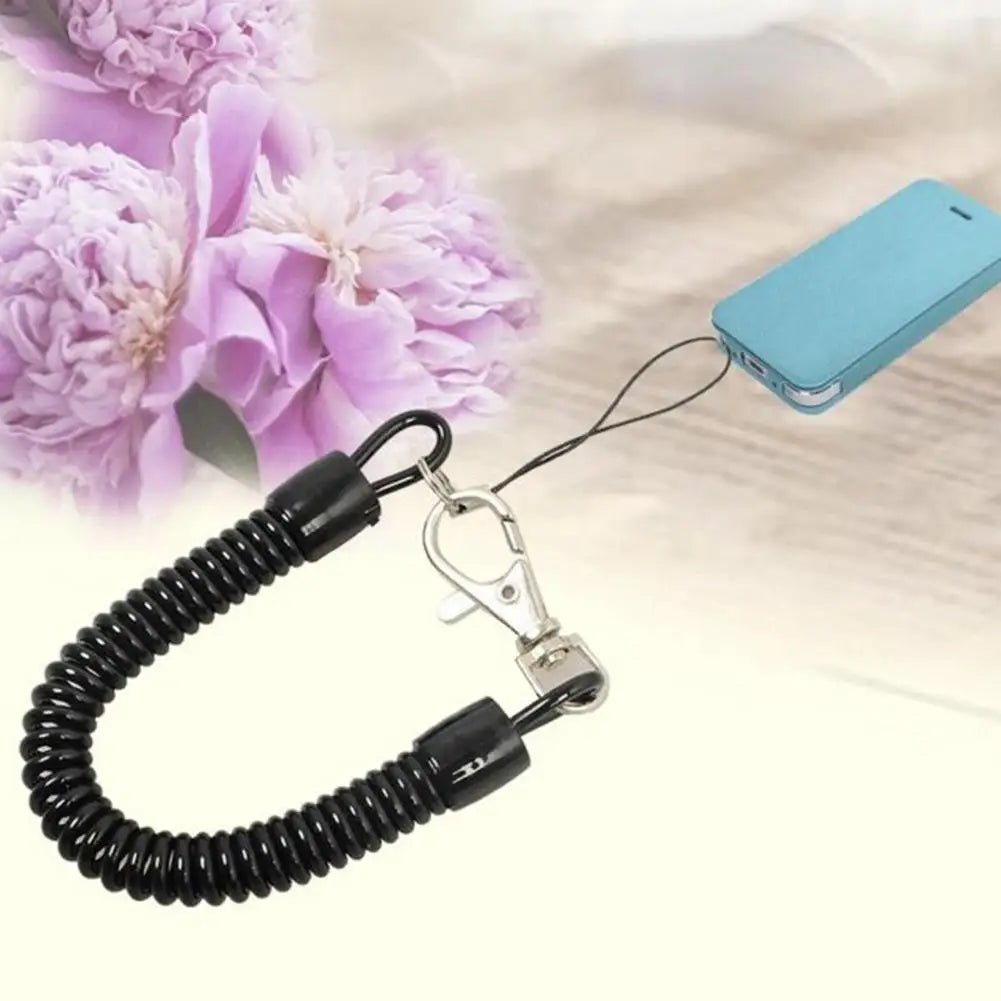 Porte - clés à Ressort Rétractable Anti - Perte – Gardez Vos Accessoires Essentiels à Portée de Main lors de Vos Sessions de Détection - Dragonne - L'atelier du détectoriste