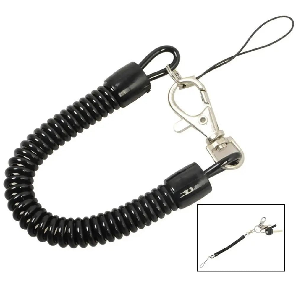 Porte - clés à Ressort Rétractable Anti - Perte – Gardez Vos Accessoires Essentiels à Portée de Main lors de Vos Sessions de Détection - Dragonne - L'atelier du détectoriste