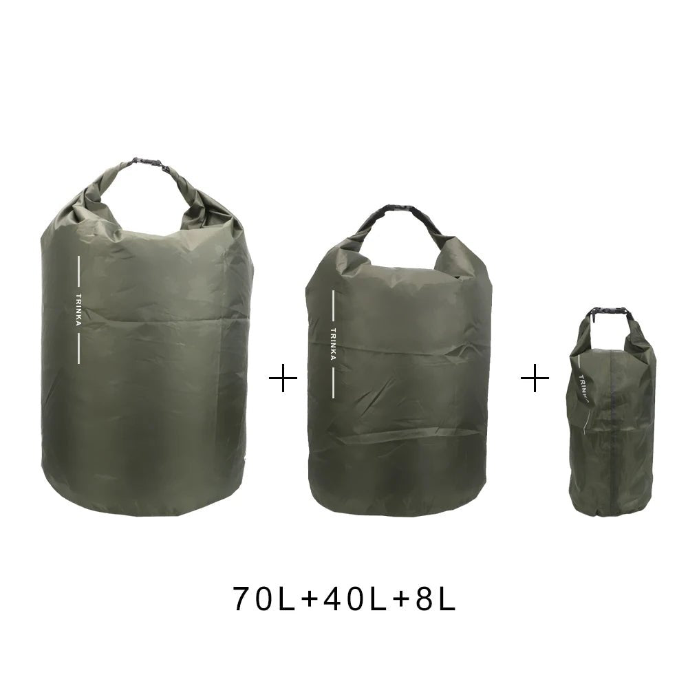 Sac étanche 8L 40L 70L – Bagage waterproof pour détection, kayak et camping - sac - L'atelier du détectoriste