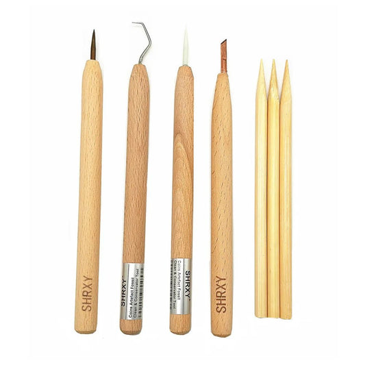 Set de Crayons de Restauration et de Nettoyage pour Détectoristes – 7 Outils Professionnels pour Pièces et Artefacts - Nettoyage - L'atelier du détectoriste