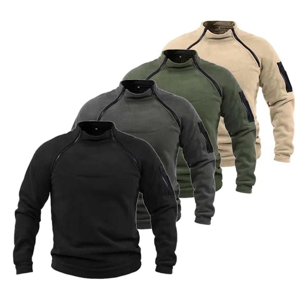 Sweat-shirt décontracté pour homme à col montant zippé et doublure polaire pour l'automne et l'hiver – acheter aux petits prix dans la boutique en ligne Sweat-shirt décontracté pour homme à col montant zippé et doublure polaire pour l'automne et l'hiver – acheter aux petits prix dans la boutique en ligne