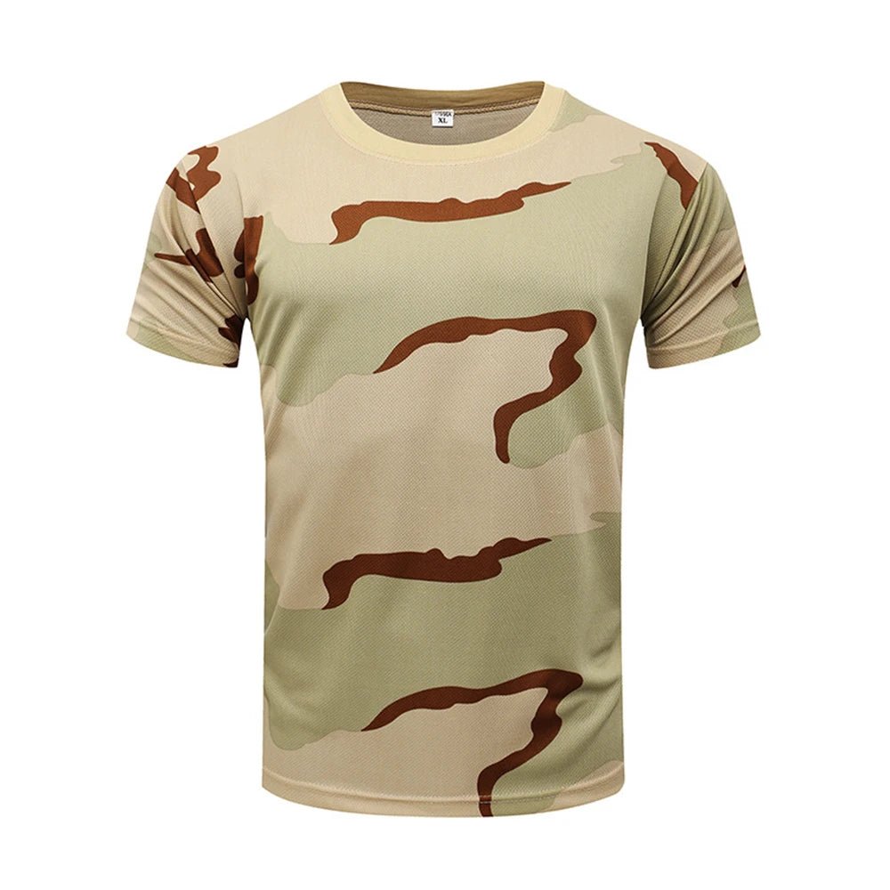 T-shirt Camouflage pour Détectoristes – Séchage Rapide et Confort Optimal - T-shirt - L'atelier du détectoriste