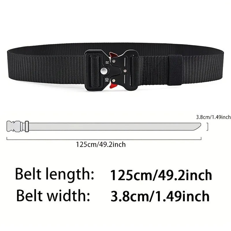 Ceinture Multifonctionnelle en Nylon - Robuste et Confortable pour Activités en Plein Air