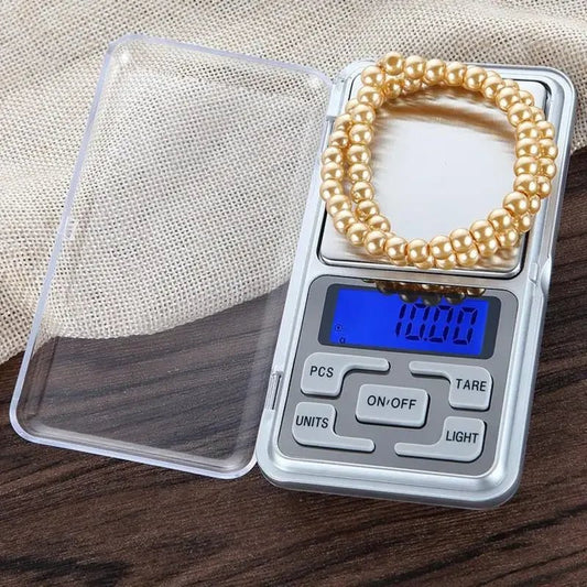 Balance Numérique de Poche pour Bijoux en Or et Argent - Précision 100g, 200g, 300g, 500g x 0.01g - Balances - L'atelier du détectoriste