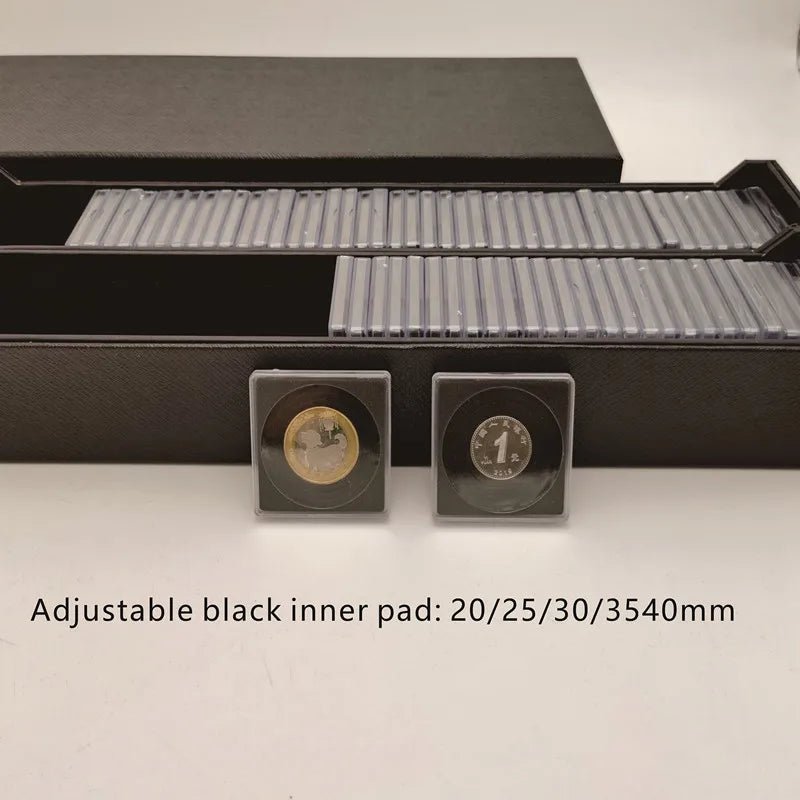 Boîte de Rangement pour Pièces de Monnaie – Capacité 100 Pièces, Anti - Oxydation - Rangement / Présentation - L'atelier du détectoriste