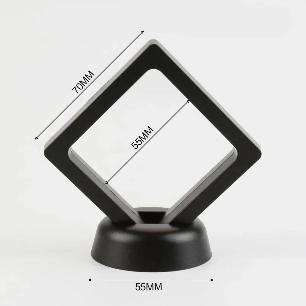 Boîte de Rangement Transparente pour Bijoux et Monnaie - Présentoir à Suspension avec Film Flottant - Rangement / Présentation - L'atelier du détectoriste