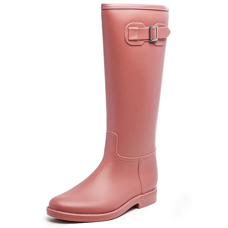 Bottes de Pluie en PVC pour Femmes - Résistantes et Élégantes, Hauteur Genou - Chaussures - L'atelier du détectoriste