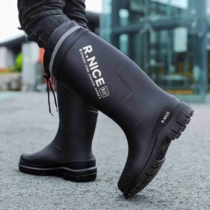 Bottes de Pluie en PVC pour Hommes - Mi - Mollet, Imperméables et Résistantes - Chaussures - L'atelier du détectoriste