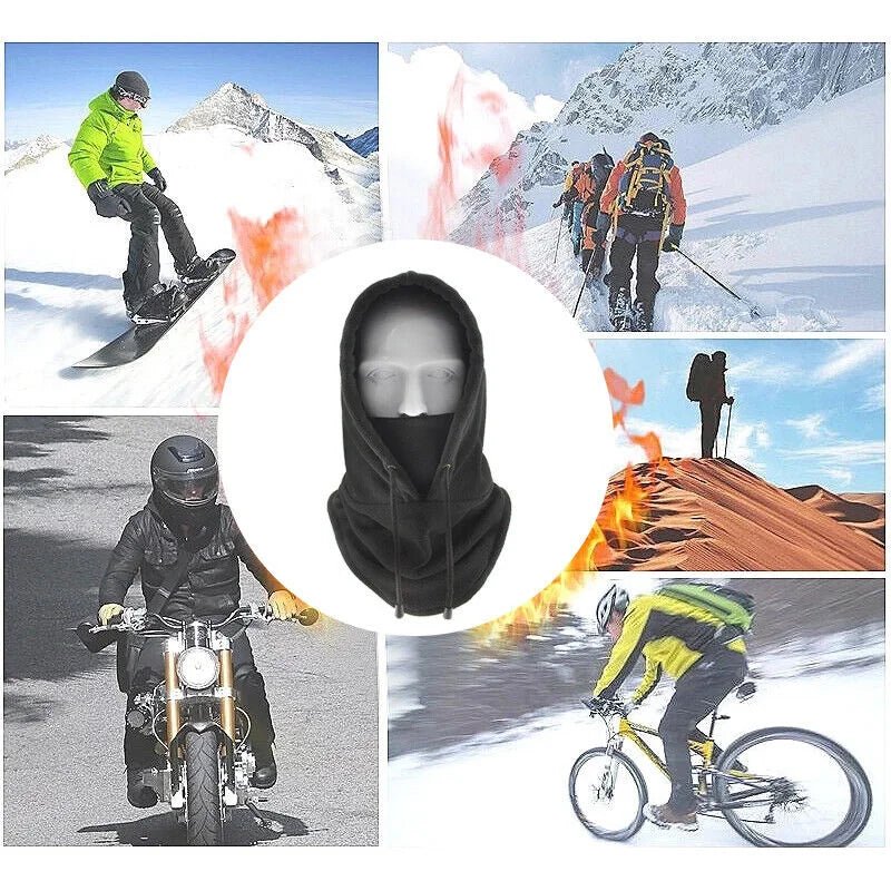 Cagoule Thermique d'Hiver - Masque de Ski et Chauffe - Cou pour Activités en Plein Air - Cagoules - L'atelier du détectoriste