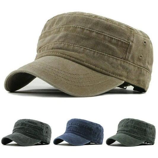 Casquette Militaire Unisexe - Protection Solaire et Style Décontracté - Bonnets / Chapeaux / Casquettes - L'atelier du détectoriste