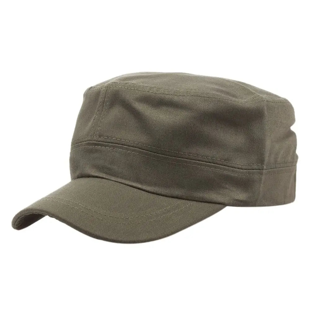 Casquette Militaire Unisexe - Protection Solaire et Style Décontracté - Bonnets / Chapeaux / Casquettes - L'atelier du détectoriste