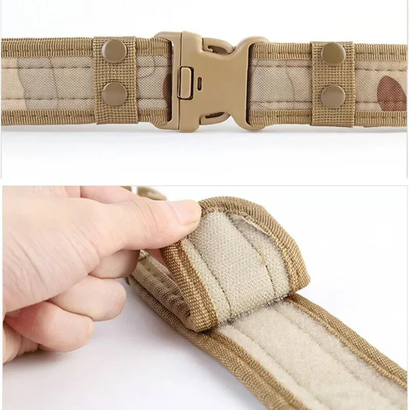 Ceinture en Toile CamSolomon à Dégagement Rapide – L'Accessoire Indispensable pour les Détectoristes - Ceinture - L'atelier du détectoriste