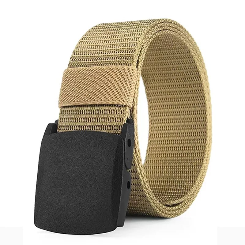 Ceinture Tactique Militaire à Boucle Automatique - Nylon Résistant pour Détection de Métaux et Activités Extérieures - Vêtements / Chaussures - L'atelier du détectoriste