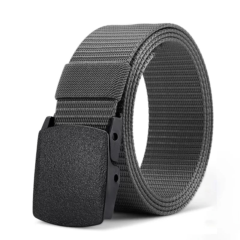 Ceinture Tactique Militaire à Boucle Automatique - Nylon Résistant pour Détection de Métaux et Activités Extérieures - Vêtements / Chaussures - L'atelier du détectoriste