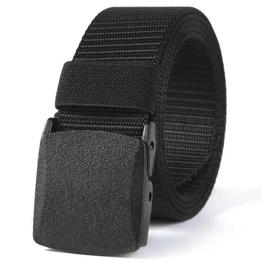 Ceinture Tactique Militaire à Boucle Automatique - Nylon Résistant pour Détection de Métaux et Activités Extérieures - Vêtements / Chaussures - L'atelier du détectoriste