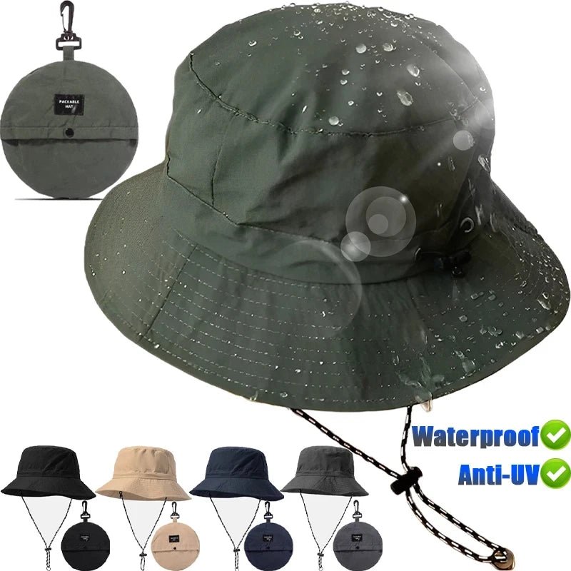 Chapeau Pliable Imperméable - Protection UV pour Détection de Métaux - Bonnets / Chapeaux / Casquettes - L'atelier du détectoriste