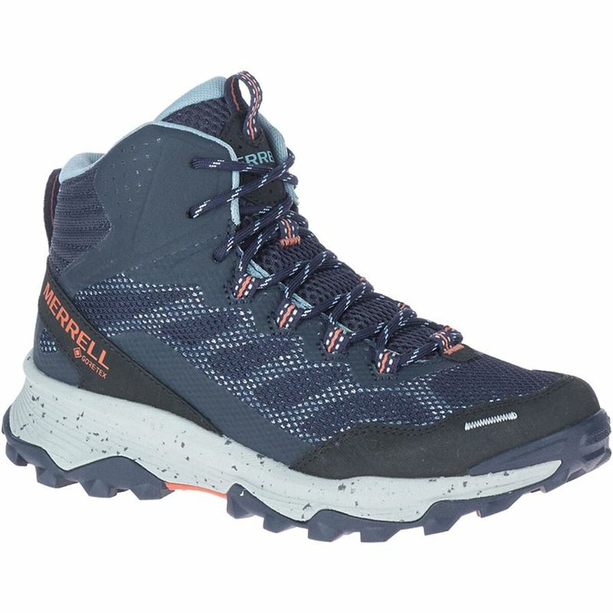 Chaussures de Randonnée Merrell Speed Strike Mid Bleu pour Femmes – Idéales pour les Détectoristes Aventurières - Chaussures - L'atelier du détectoriste