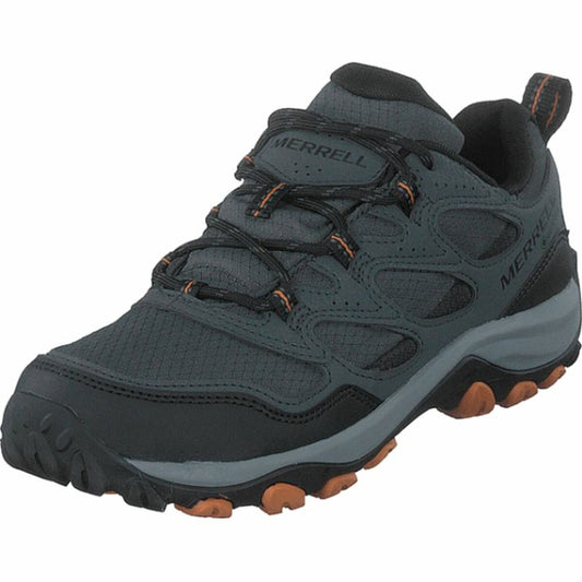 Chaussures de Randonnée Merrell West Rim Sport GTX Gris Foncé – Idéales pour les Détectoristes Passionnés - Chaussures - L'atelier du détectoriste