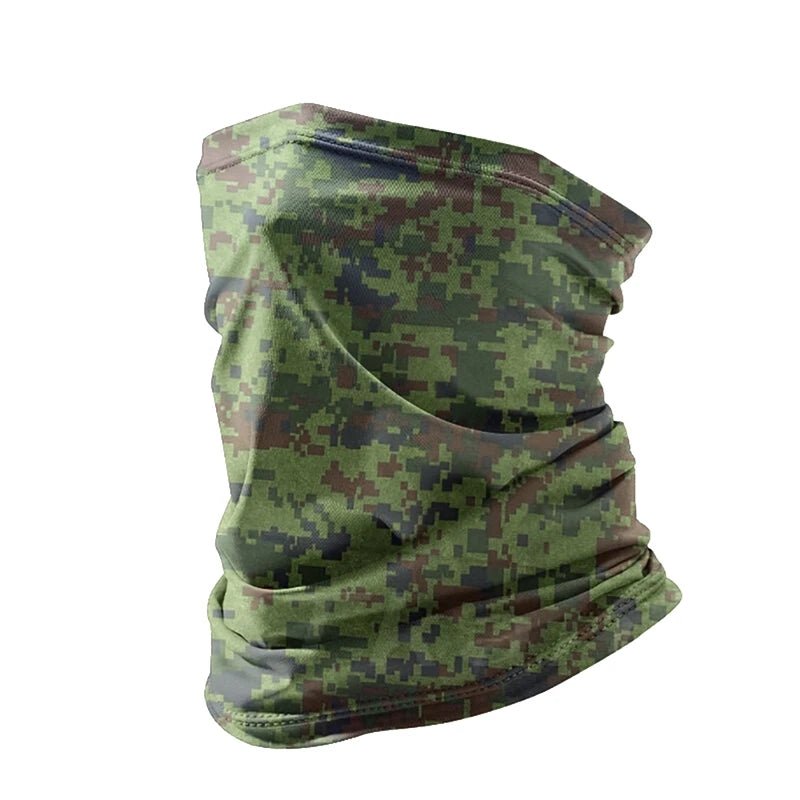 Couvre - Cou Camouflage Multifonction - Écharpe Tube Masque pour Hommes et Femmes - Vêtements / Chaussures - L'atelier du détectoriste