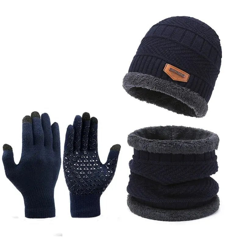 Ensemble Bonnet, Cache - cou et Gants en Cachemire Synthétique – Une Protection Hivernale Idéale pour les Détectoristes - Vêtements / Chaussures - L'atelier du détectoriste