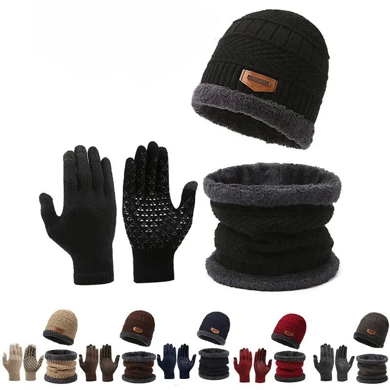 Ensemble Bonnet, Cache - cou et Gants en Cachemire Synthétique – Une Protection Hivernale Idéale pour les Détectoristes - Vêtements / Chaussures - L'atelier du détectoriste