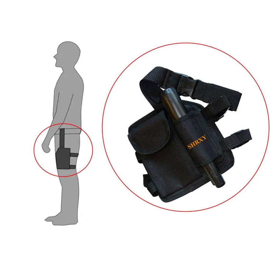 Étui de Détecteur de Métaux SHRXY pour Pointeur - Pochette de Jambe Robuste et Étanche en Cordura - Transport - L'atelier du détectoriste