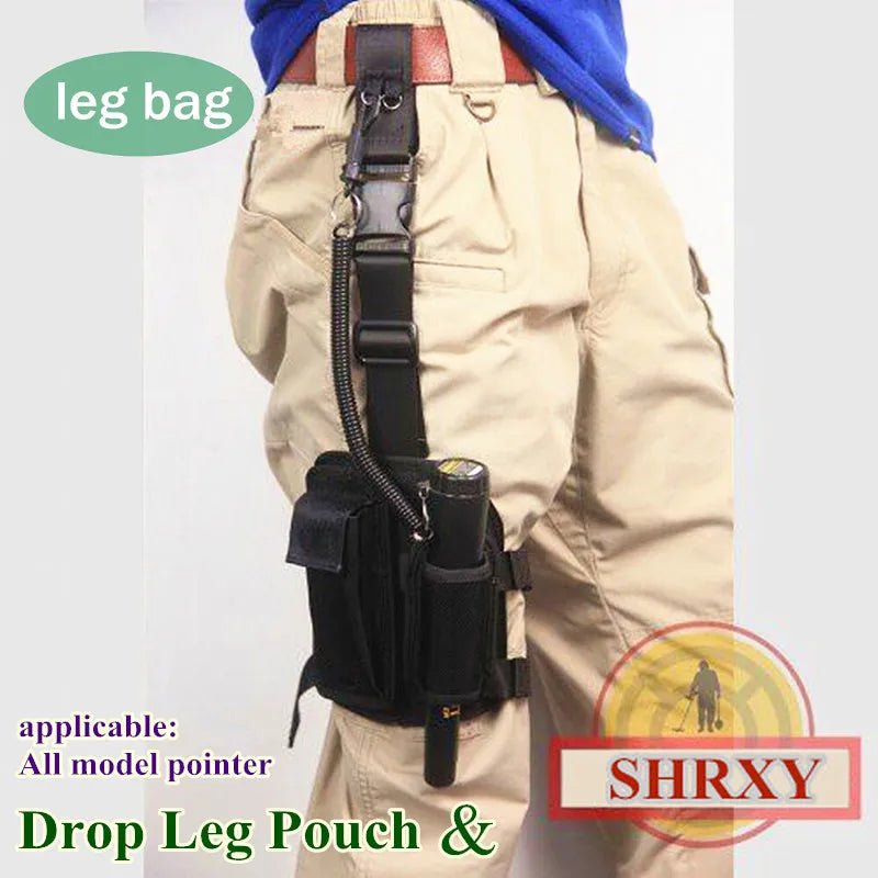 Étui de Détecteur de Métaux SHRXY pour Pointeur - Pochette de Jambe Robuste et Étanche en Cordura - Transport - L'atelier du détectoriste