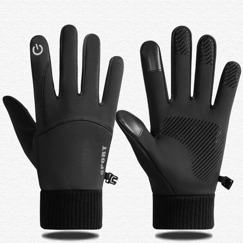 Gants de sport imperméables et coupe - vent - Écran tactile, Chauds pour l'hiver - Gants - L'atelier du détectoriste