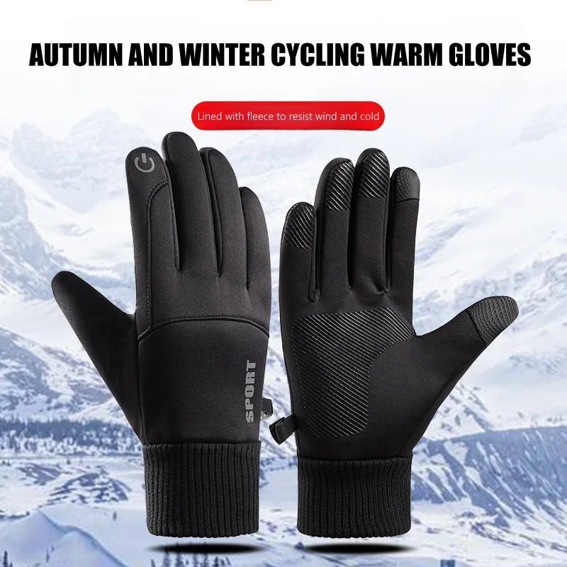 Gants de sport imperméables et coupe - vent - Écran tactile, Chauds pour l'hiver - Gants - L'atelier du détectoriste