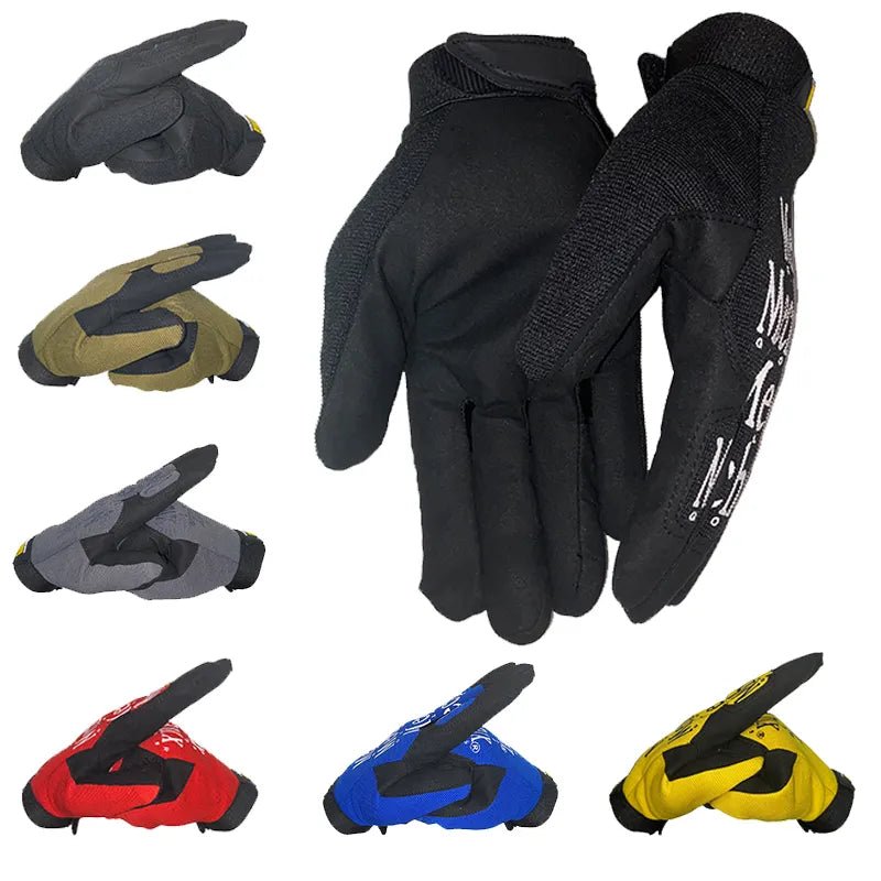 Gants Tactiques Unisexes - Gants à Doigts Longs Antidérapants pour Airsoft, Randonnée, Tir, Cyclisme et Sports de Plein Air - Gants - L'atelier du détectoriste