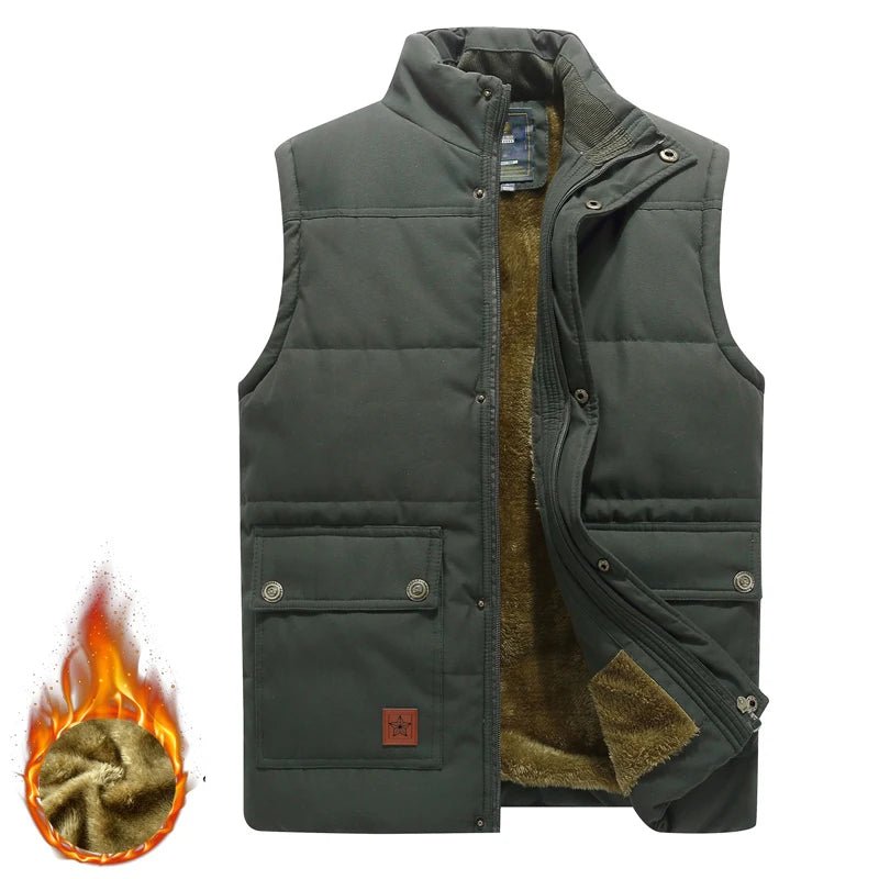 Gilet Chaud pour Homme – Confort et Chaleur pour les Détectoristes en Hiver - Gilets / Vestes - L'atelier du détectoriste