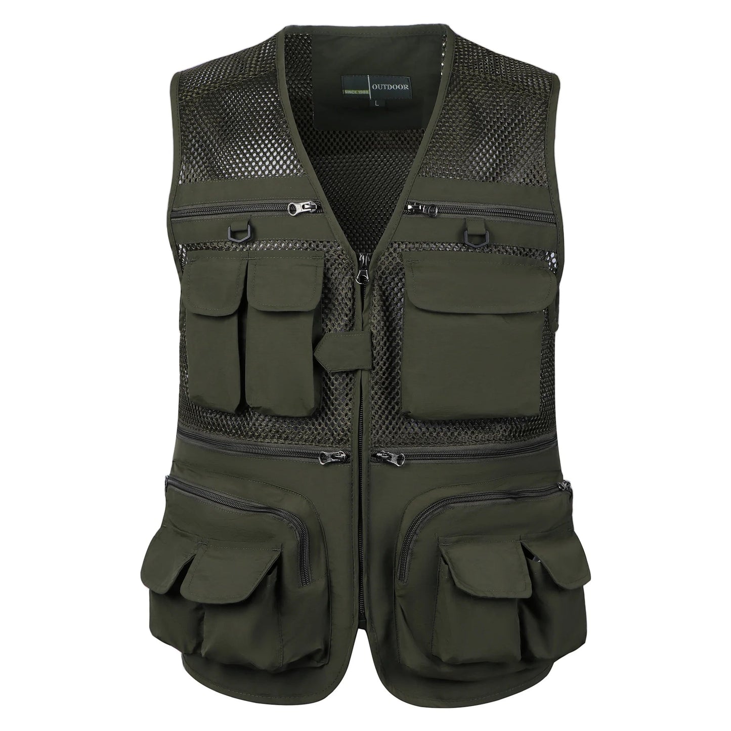 Gilet d'Été en Maille pour Hommes - Manteau GlaDull Webbed Gear avec Multiples Poches - Gilets / Vestes - L'atelier du détectoriste