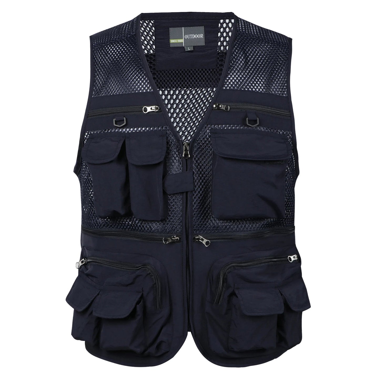 Gilet d'Été en Maille pour Hommes - Manteau GlaDull Webbed Gear avec Multiples Poches - Gilets / Vestes - L'atelier du détectoriste