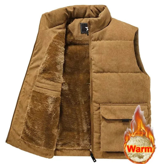 Gilet d’Hiver à Col Montant – Parfait pour Affronter le Froid lors de Vos Sorties de Détection - Gilets / Vestes - L'atelier du détectoriste