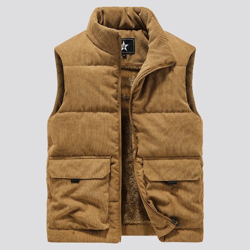 Gilet d’Hiver à Col Montant – Parfait pour Affronter le Froid lors de Vos Sorties de Détection - Gilets / Vestes - L'atelier du détectoriste