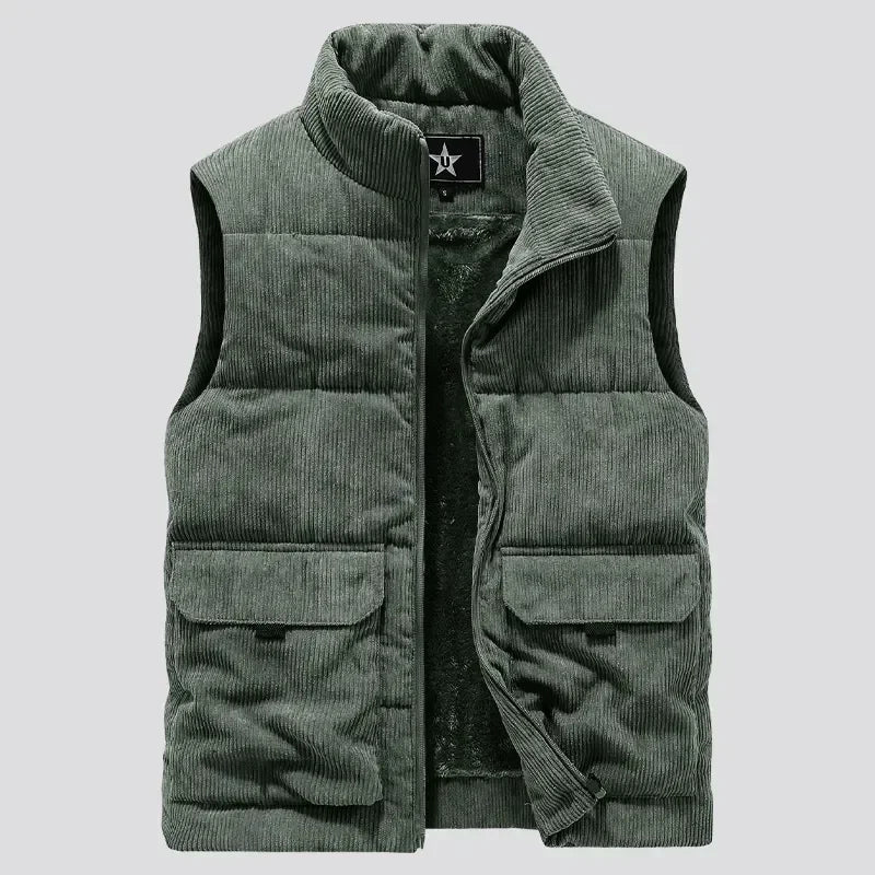 Gilet d’Hiver à Col Montant – Parfait pour Affronter le Froid lors de Vos Sorties de Détection - Gilets / Vestes - L'atelier du détectoriste