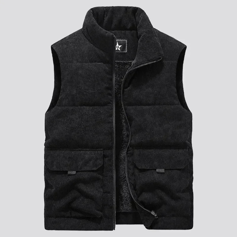 Gilet d’Hiver à Col Montant – Parfait pour Affronter le Froid lors de Vos Sorties de Détection - Gilets / Vestes - L'atelier du détectoriste