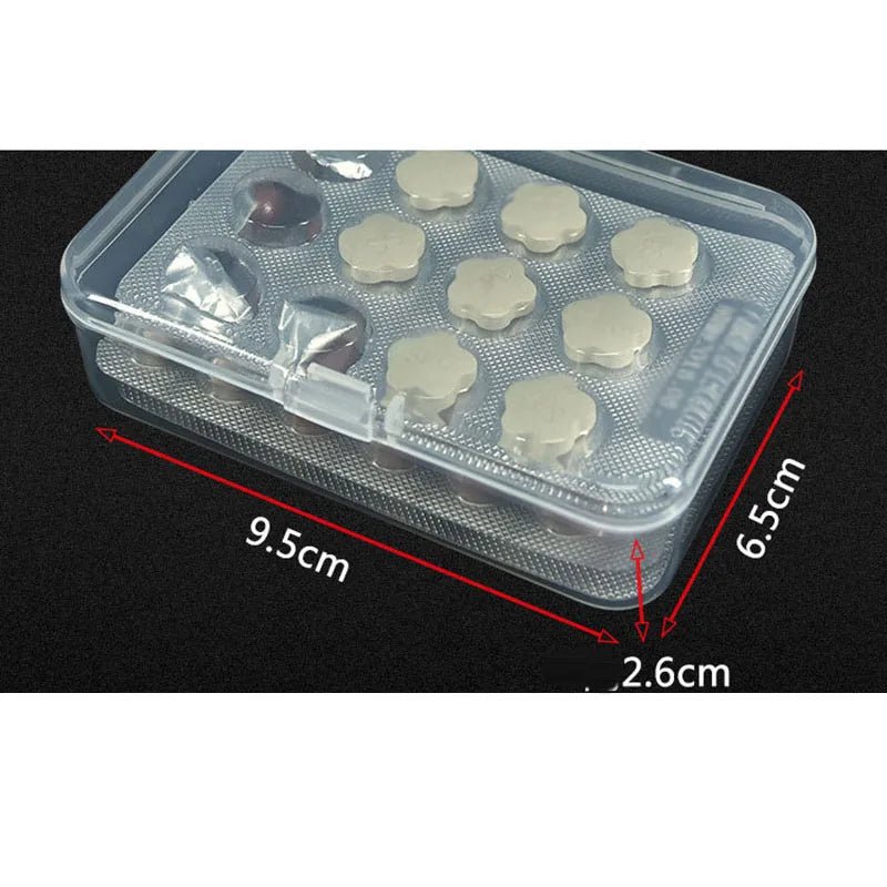 Lot de 5 Boîtes de Rangement Transparentes en Plastique – Idéales pour Protéger Vos Trouvailles de Détection - Rangement / Présentation - L'atelier du détectoriste