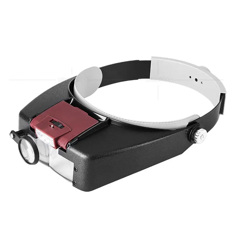 Lunettes Loupe LED 10X avec Bandeau Réglable - Loupe pour Lecture et Détails Fins pour Détectoristes - Loupes - L'atelier du détectoriste