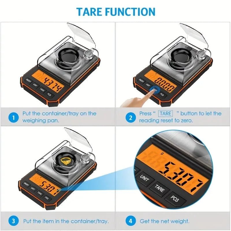 Mini Balance de Précision 0.001g pour Détectoristes – Balance Électronique de Poche pour Vos Trouvailles - Balances - L'atelier du détectoriste