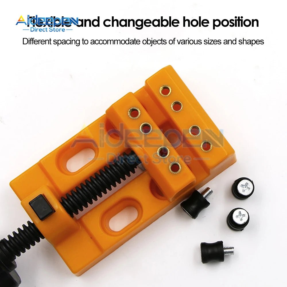 Mini Étau de Table à Pince – Outil de Précision pour Bricolage et Loisirs Créatifs - Nettoyage - L'atelier du détectoriste