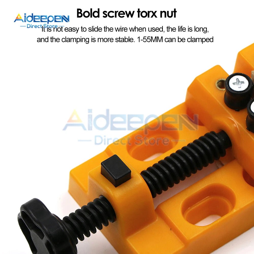 Mini Étau de Table à Pince – Outil de Précision pour Bricolage et Loisirs Créatifs - Nettoyage - L'atelier du détectoriste